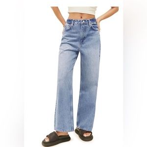 Reformation Dillion jeans in color Maldives size 26 brand new with tags